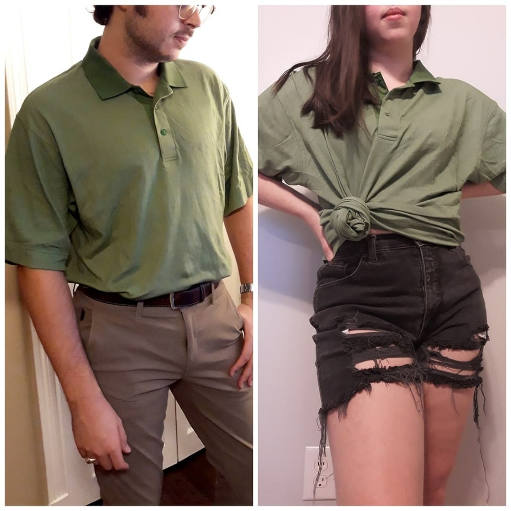 Cutter & Buck Green Polo